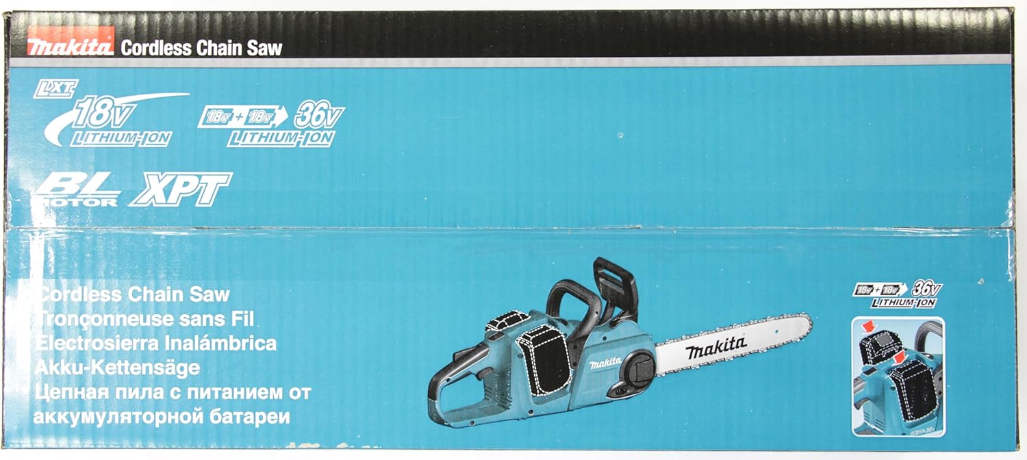 Makita - tronçonneuse 36V (2x18V) - guide 35 cm - DUC353Z