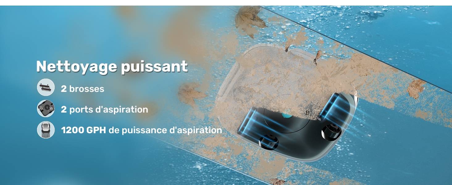 robot de piscine