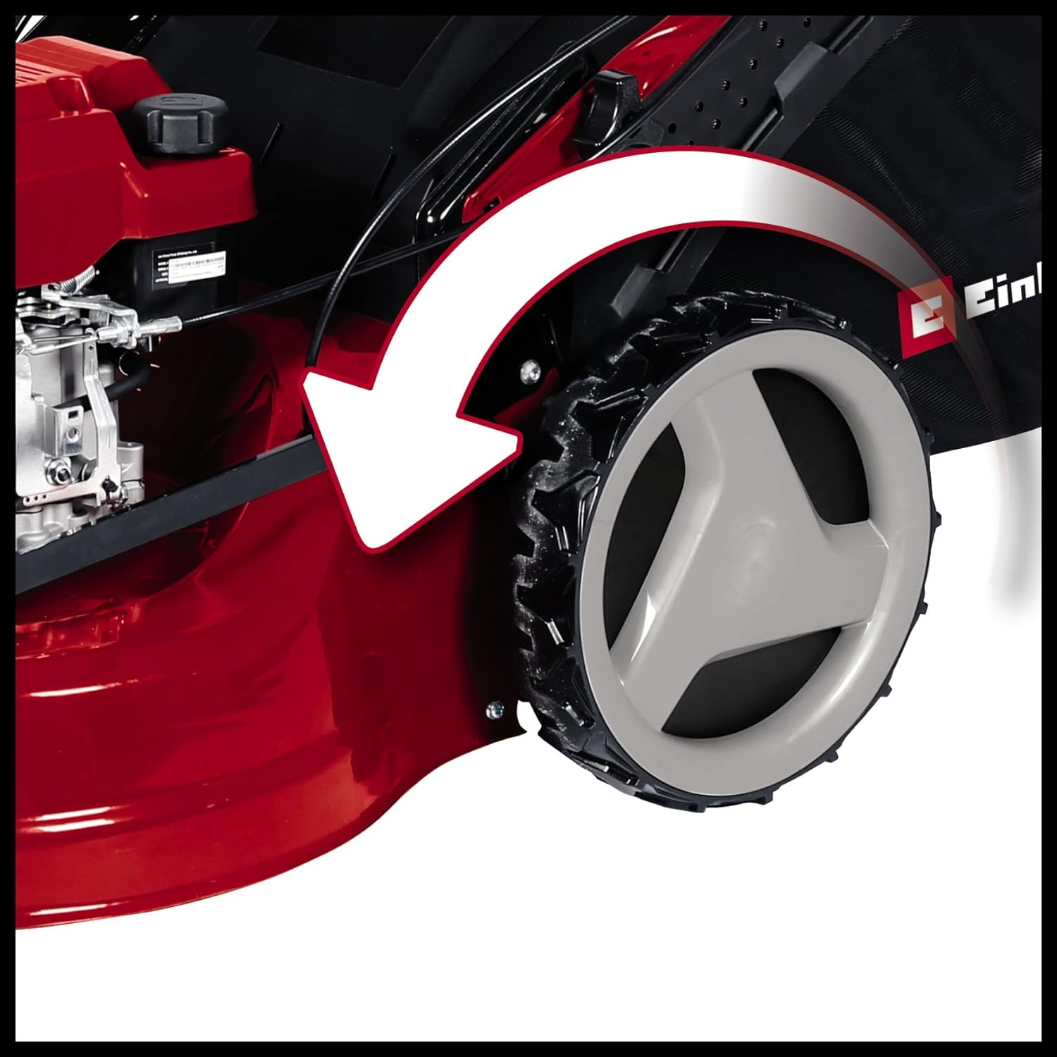 Einhell - Tondeuse thermique série HW-E Li, 51cm, 2,7kW, démarrage électrique, GC-PM 51/3 S HW-E Li