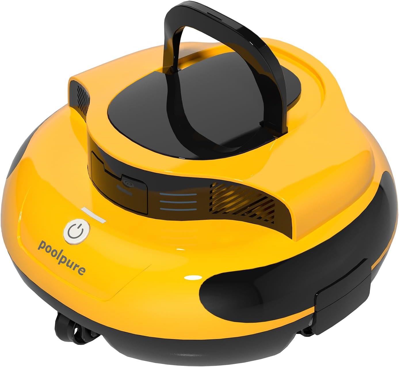 POOLPURE - Aspirateur piscine 90㎡ - 5000mAh, double moteur, LED, IPX8