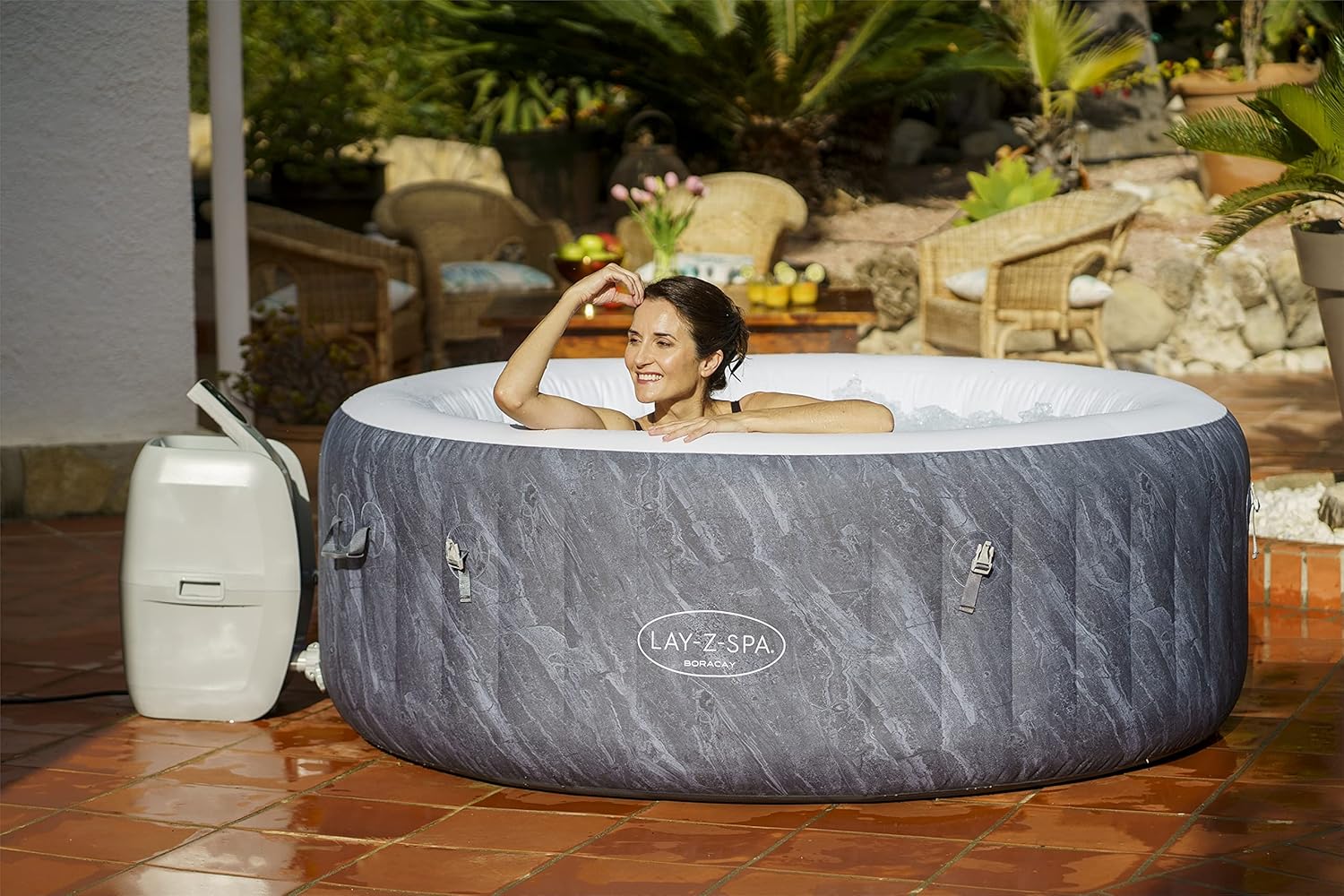 Bestway - Boracay AirJet - 1,80m x 66cm - spa gonflable 71x26