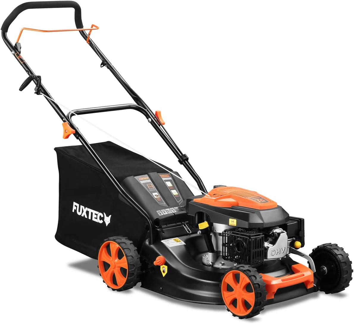 FUXTEC - tondeuse thermique série ECO - 46cm - 3en1, bac 50L, Easy Clean, FX-RM4646ECO
