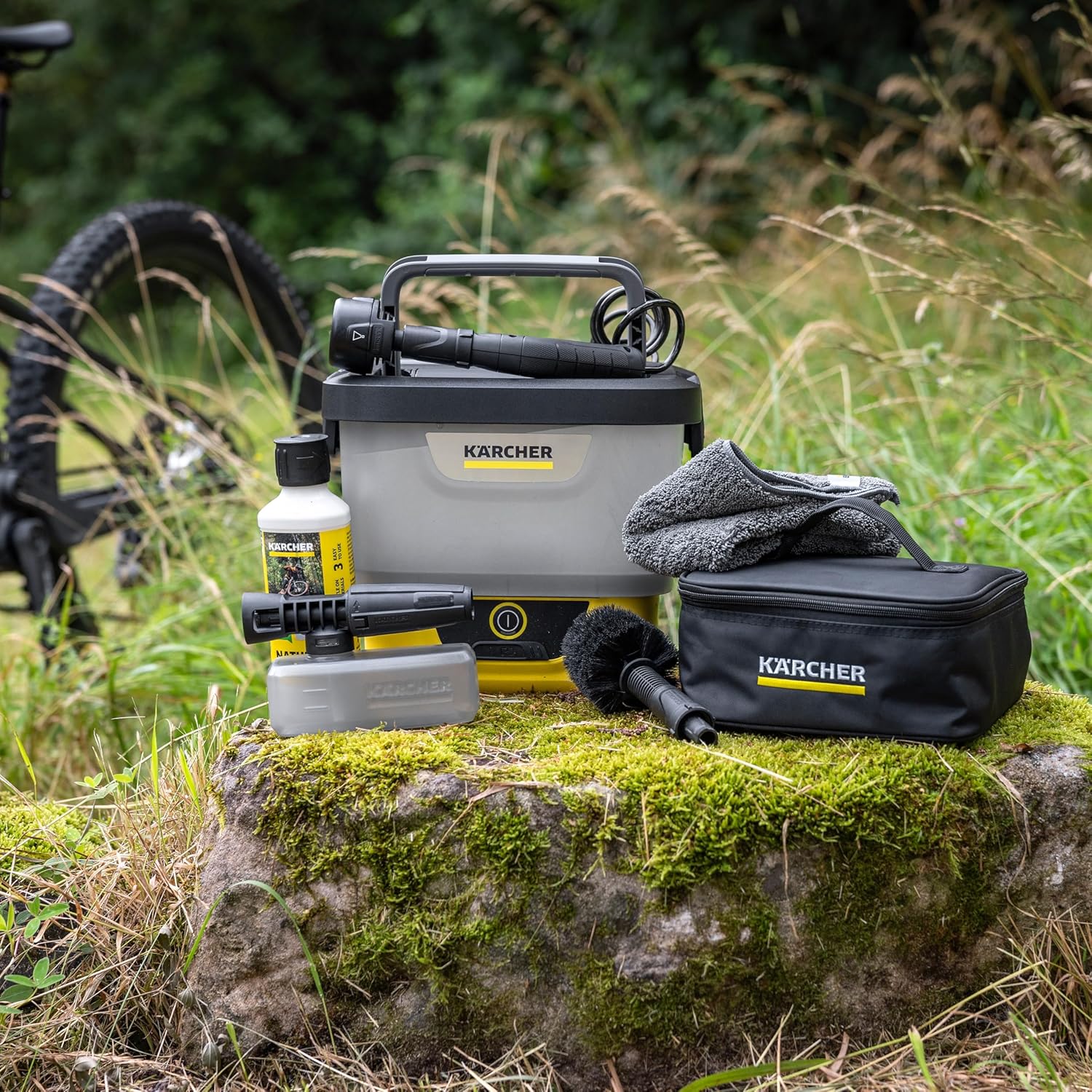Kärcher - OC 4 kit vélo - 3,1 kg - 8L, 2L/min, batterie Li-ion
