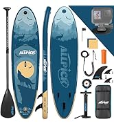 ALLPICK Premium SUP Board Set | Stand Up Paddle Board Gonflable 320 cm | Avec caméra universelle...