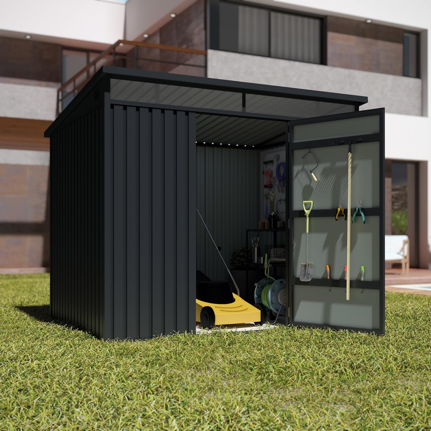 Hoggar - Abri de Jardin 4,5 m2 - Formentera 0,40mm (Formentera M)