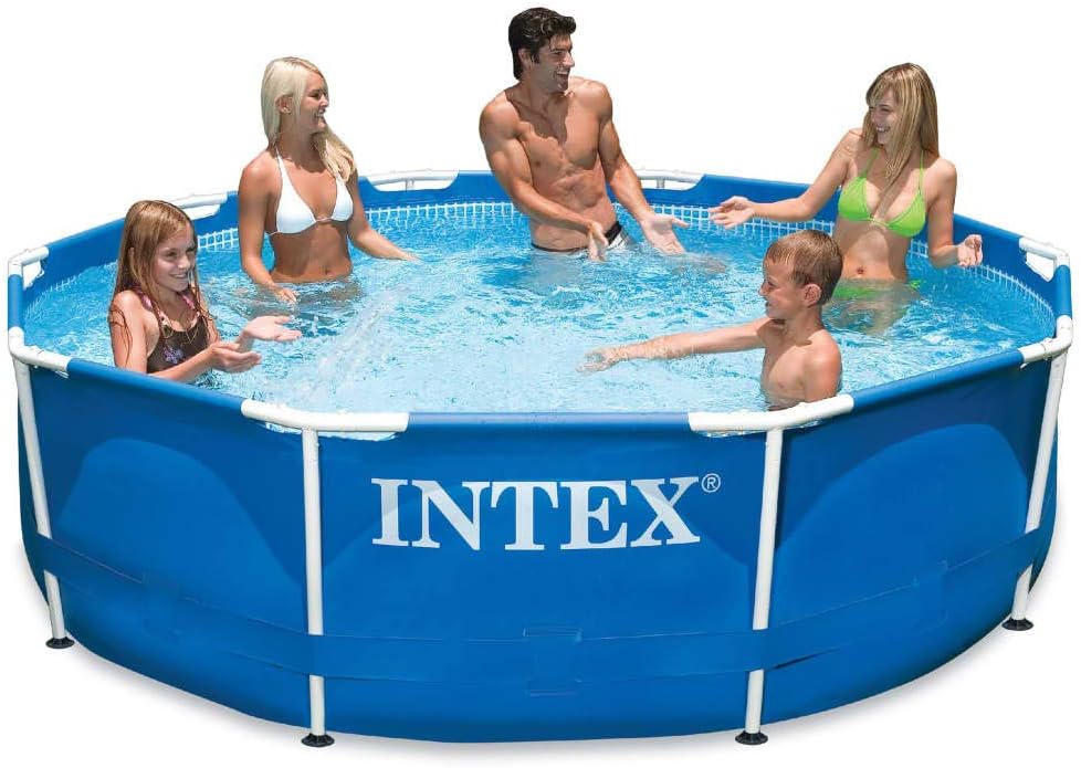 Intex - piscine métal série Metal Frame - 305x76 cm, pompe incluse 28202GN