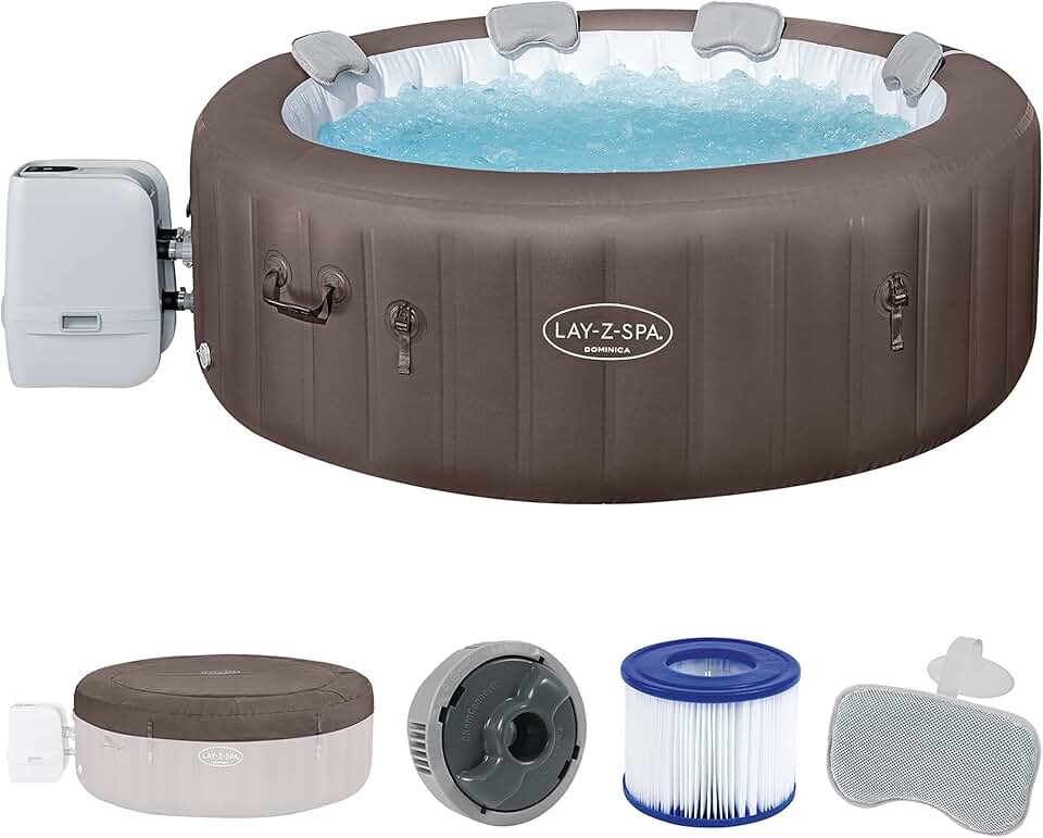 Bestway - spa Dominica - 196x196x71cm - hydrojet, appli mobile
