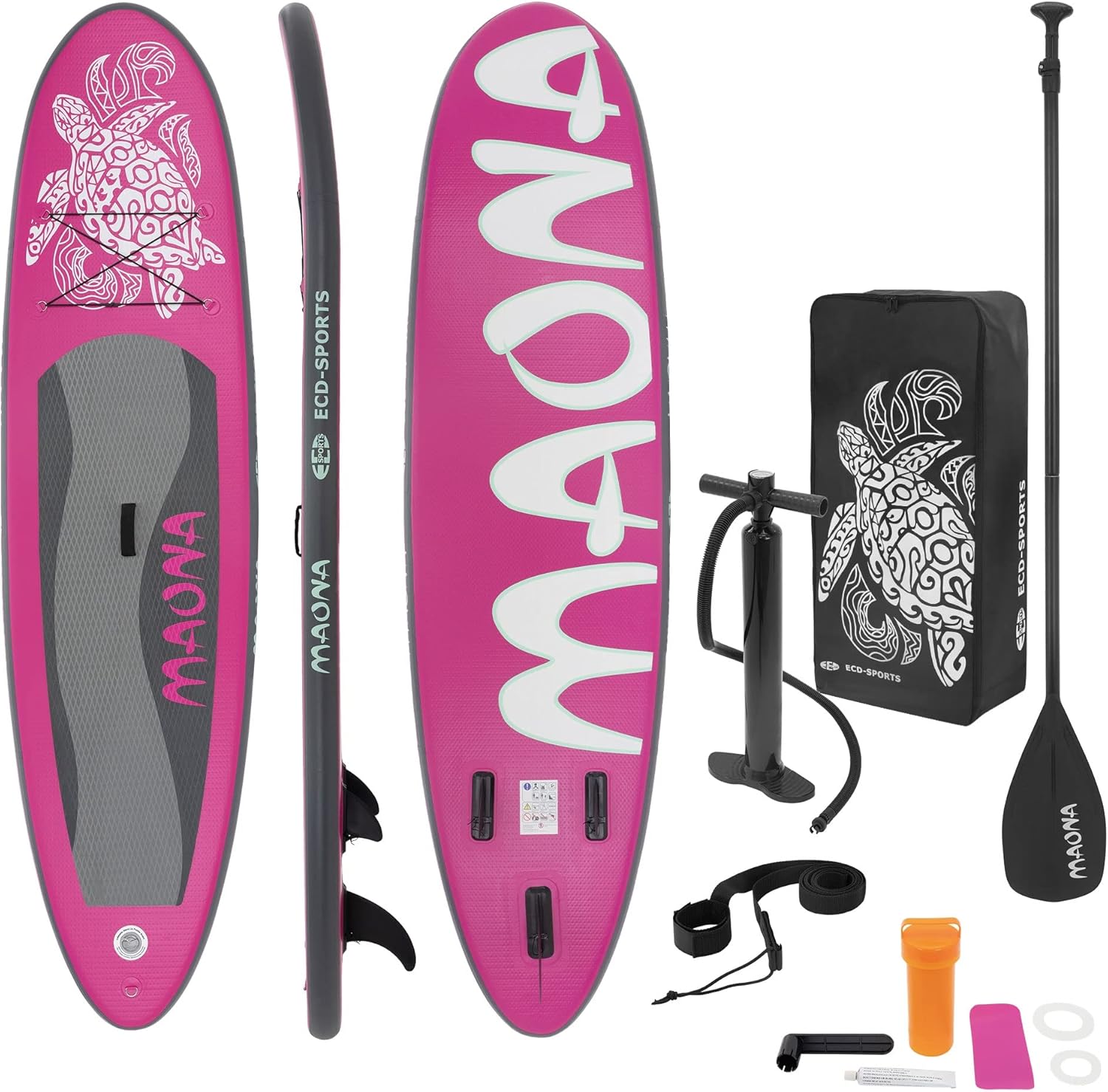 ECD Germany - Stand Up Paddle - 305/308/320/380 cm - PVC, 120/150 kg, 10/15 cm