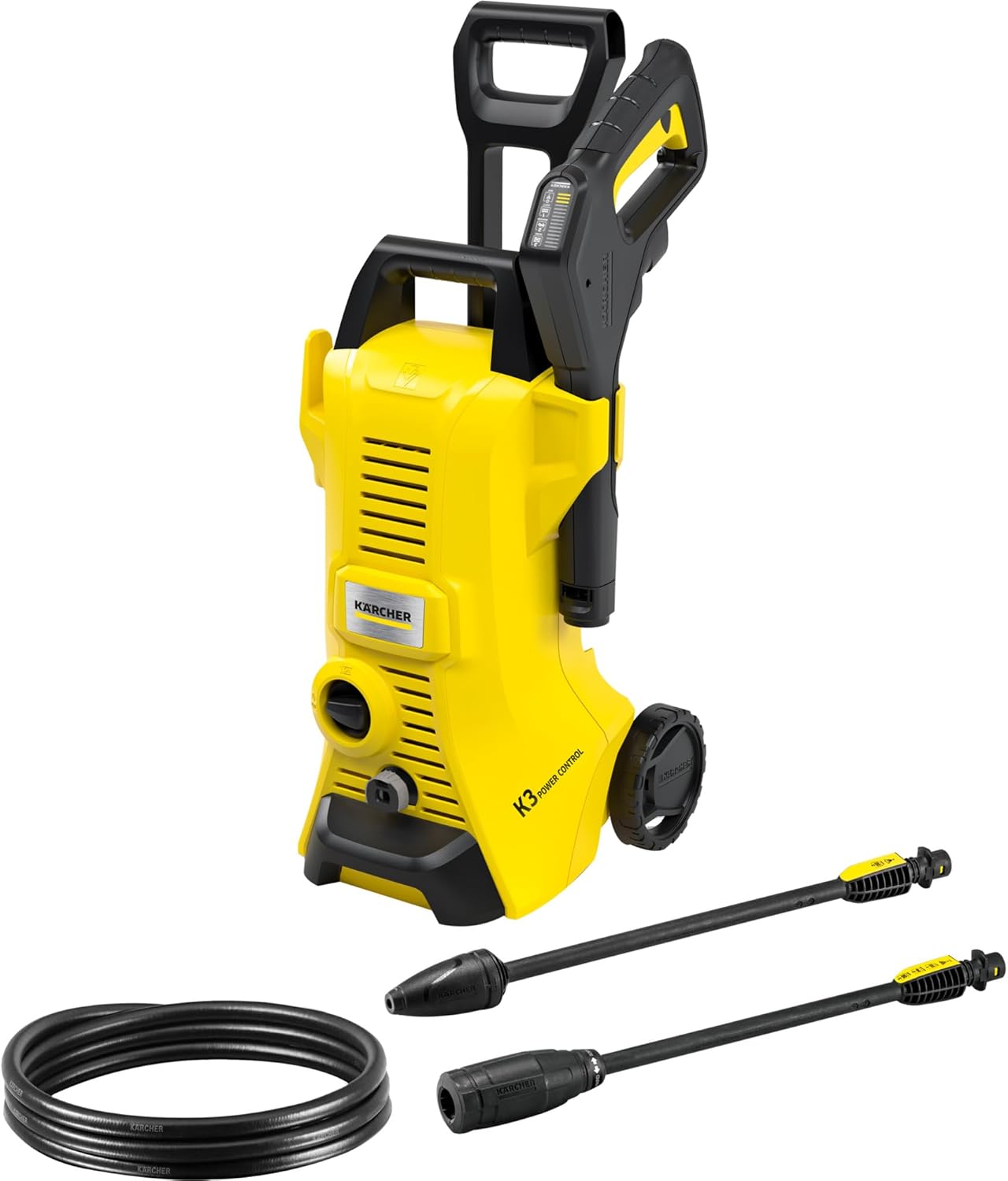 Kärcher - K 3 Power Control - nettoyage haute pression - app intelligente - jaune/noir