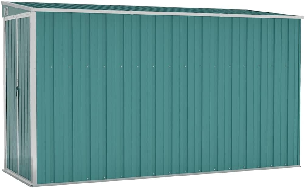 Générique Abri de Jardin Mural Vert 118x288x178 cm 