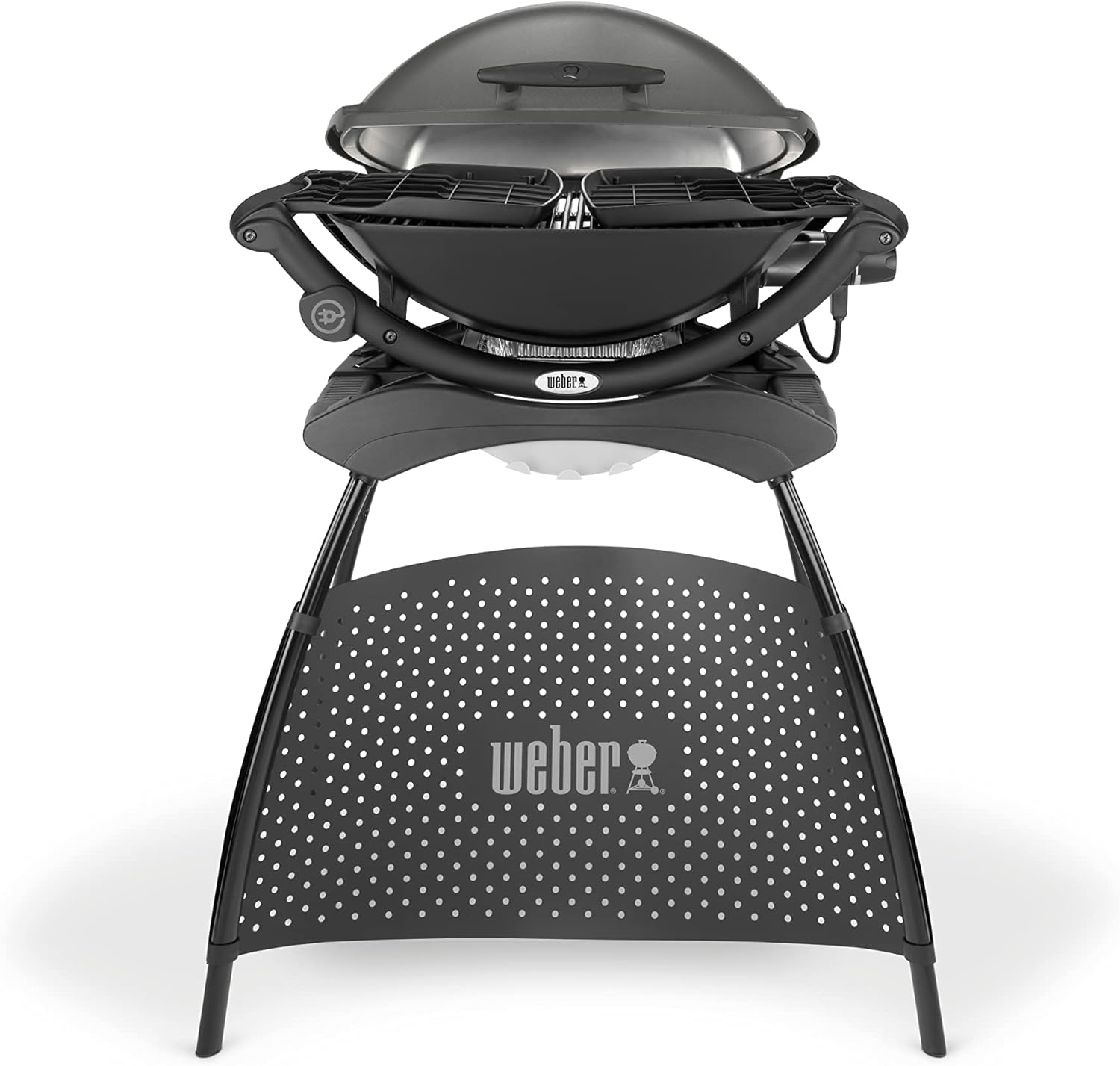 Weber - Q2400 série - 54x39 cm - grille fonte, support et tablettes 55020853