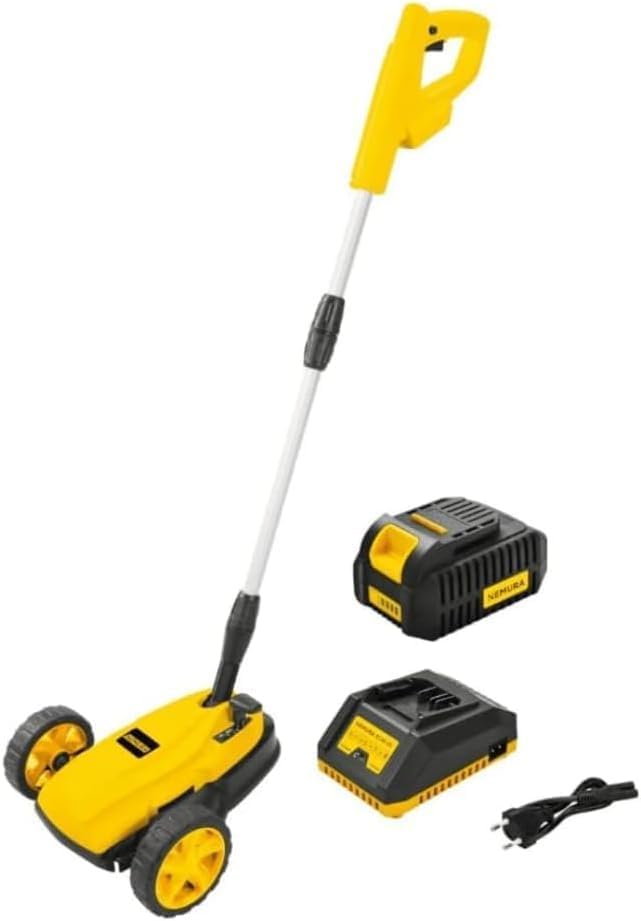 Nemura - Mini Tondeuse 40V - 22cm coupe - Batterie 2Ah, chargeur rapide