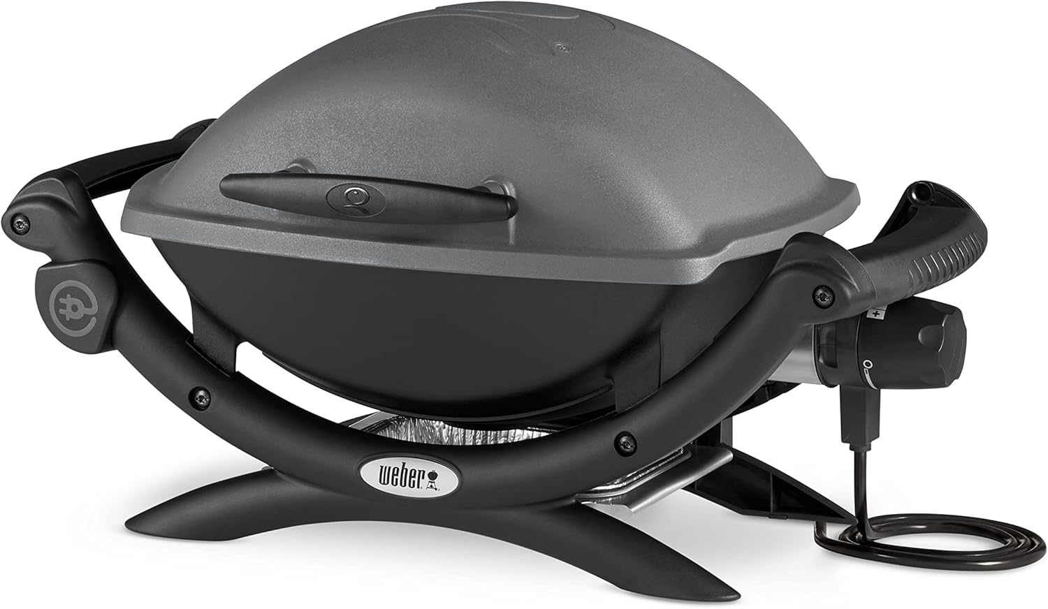 Weber - Q Barbecue Kettle - 1400 - noir/gris, rectangulaire, aluminium