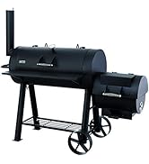 Tepro Smoker Milwaukee (chariot barbecue au charbon de bois avec roulettes) pour fumer, barbecue, barbecue, etc.