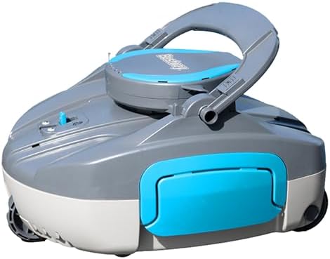 Bestway - Cristal - 10 m² max - robot piscine rechargeable, fond plat