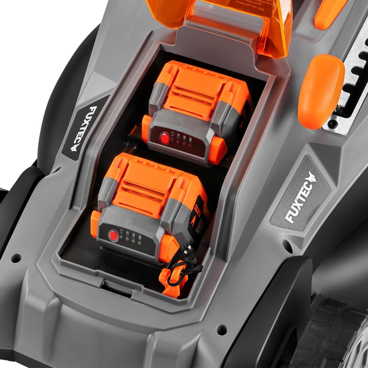 FUXTEC - Tondeuse à gazon E2RM37 - 37 cm - batterie 40V, hauteur réglable E2RM37