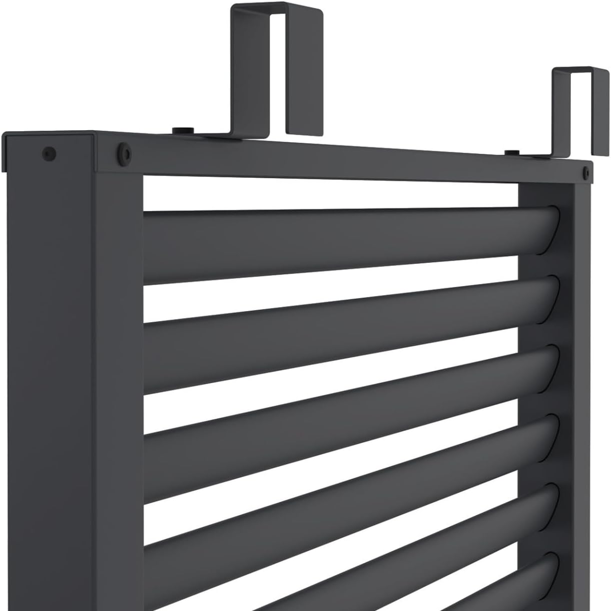 IDMarket - Pergola Collector Persienne 3x4M toit rétractable 4 pans modulables Gris Anthracite