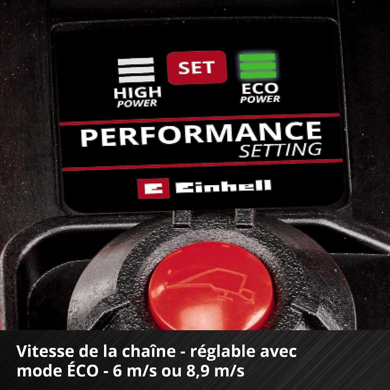 Einhell Tronçonneuse sans fil FORTEXXA 18/30 Solo - Power X-Change (18V, moteur sans charbon, guide-chaîne 30 cm, régime max 4 300 tr/min) Livré sans Batterie ni Chargeur