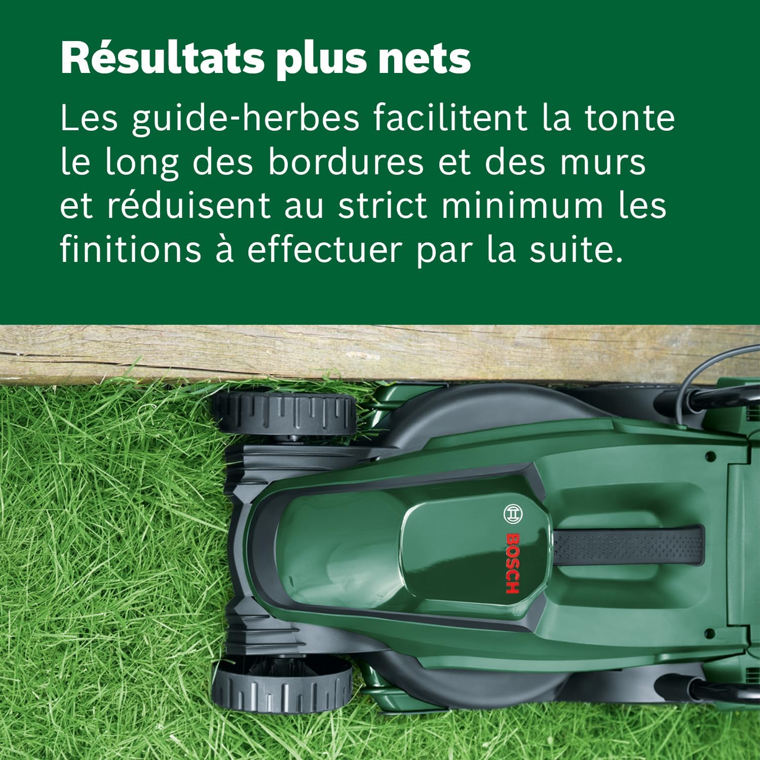 Bosch - EasyMower 18V - 32 cm - Sans fil, 100 m², 3.0 Ah, chargeur - 18V-32-150