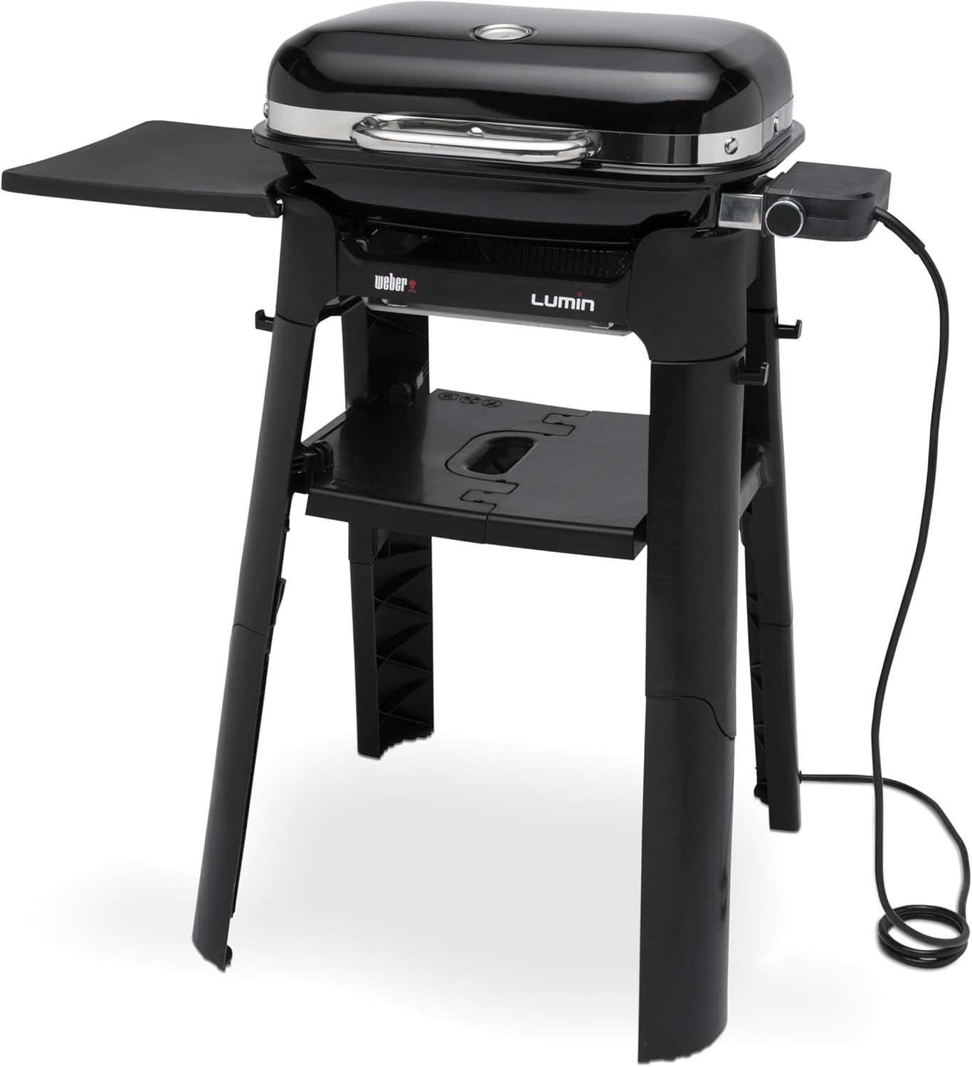 Weber - Lumin Compact - 43x32 cm - barbecue électrique, 315°C, fumage, grilles fonte