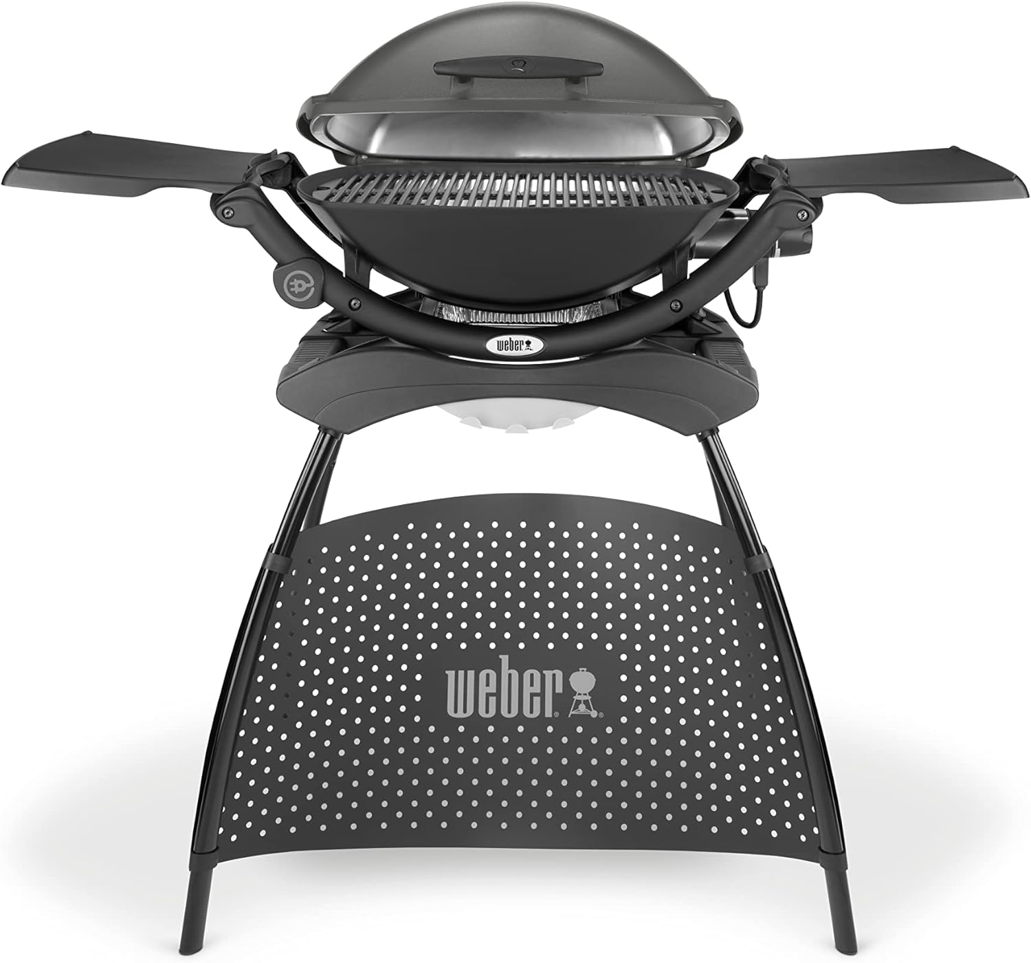 Weber - Q2400 série - 54x39 cm - grille fonte, support et tablettes 55020853