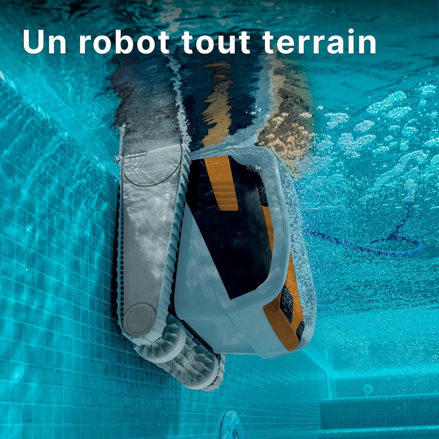 Dolphin - E60i série - Piscine 15m - Fond, parois, appli connectée - E60i