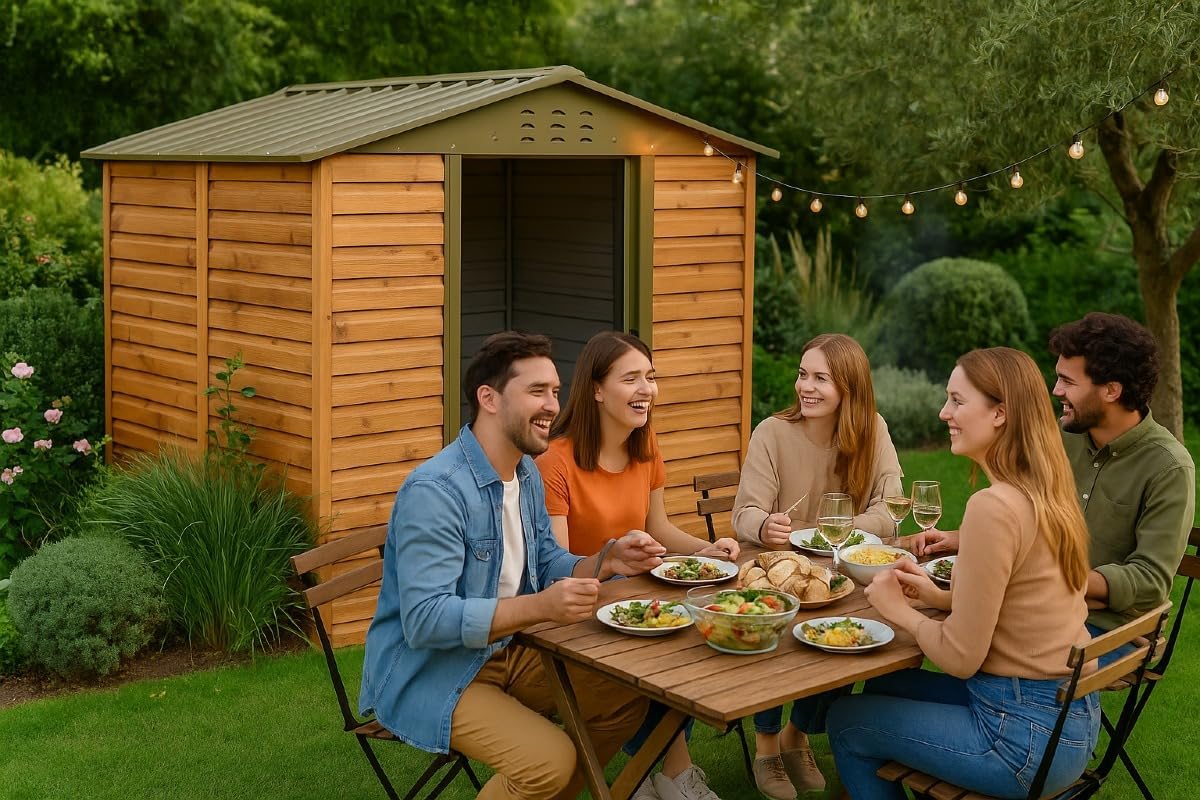 Abri de Jardin en métal  Duramax Alpine 8 x 6 (4,79 m²)