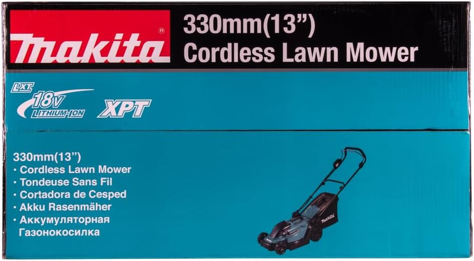 Makita - Tondeuse 18V LXT, coupe 33cm, sans batterie, compacte - DLM330Z