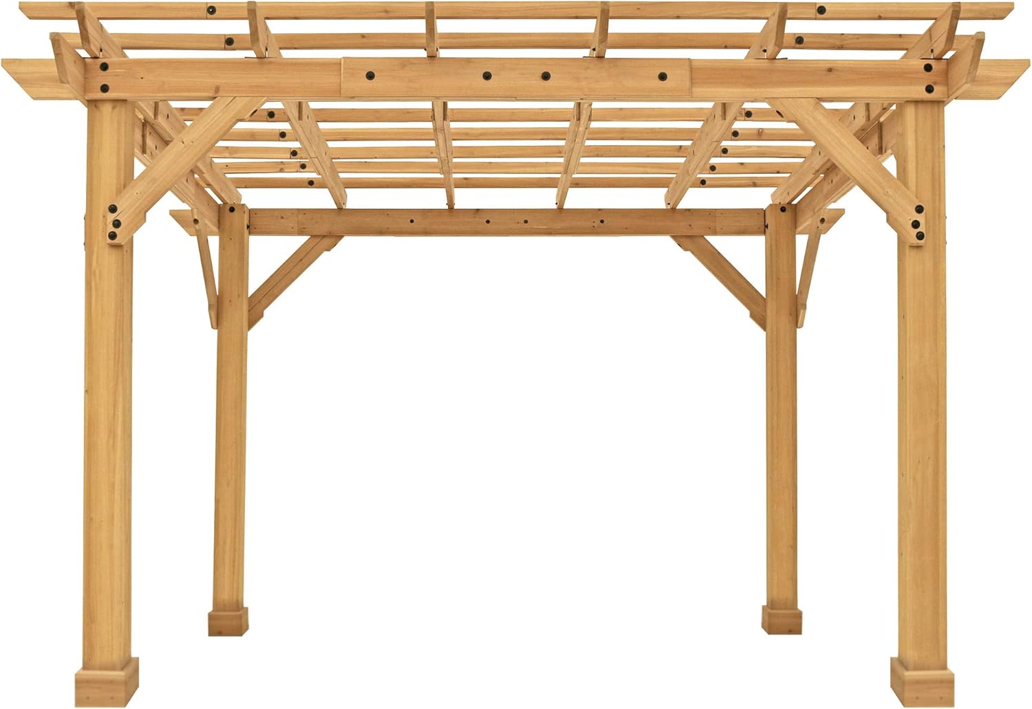 Yardistry - Pergola série classique - 10x12 ft - structure en bois premium