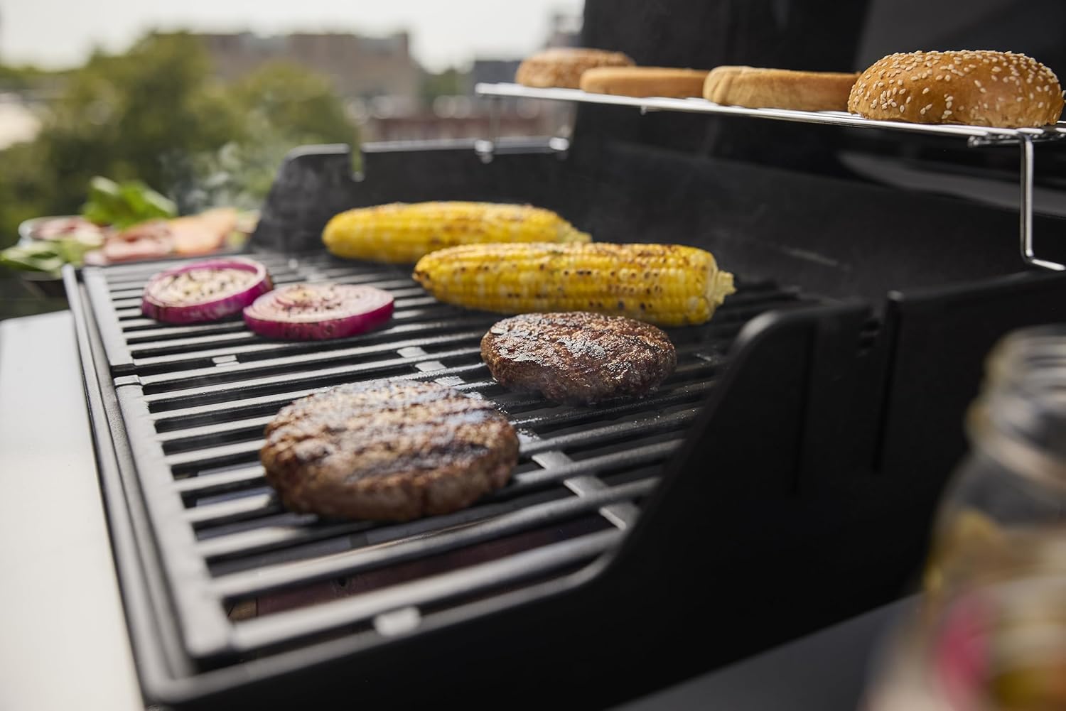 Weber - Spirit E-210 - 51x46 cm - 2 brûleurs, tablettes intégrées