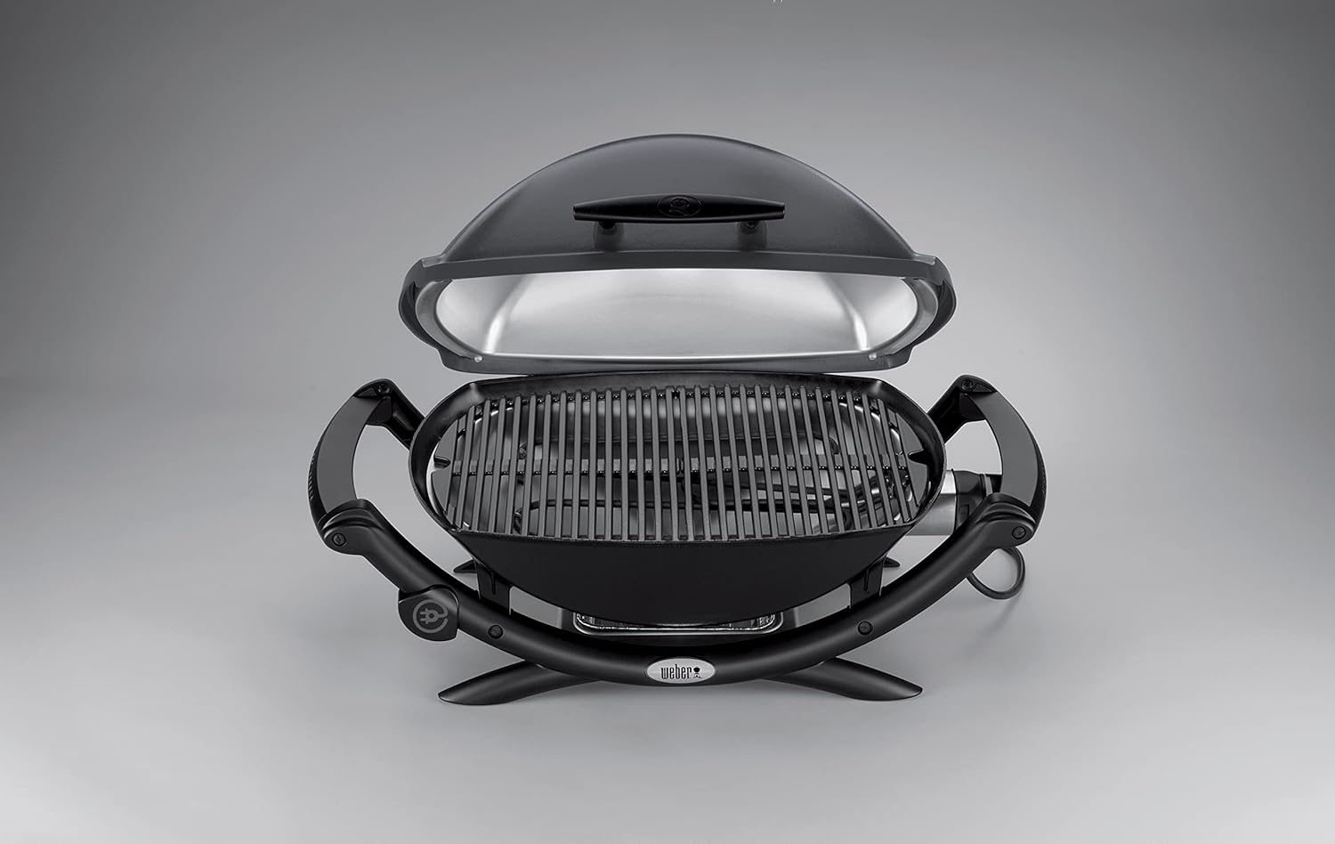 Weber - Q2400 série - 54x39 cm - grille fonte, support, tablettes, 55020053