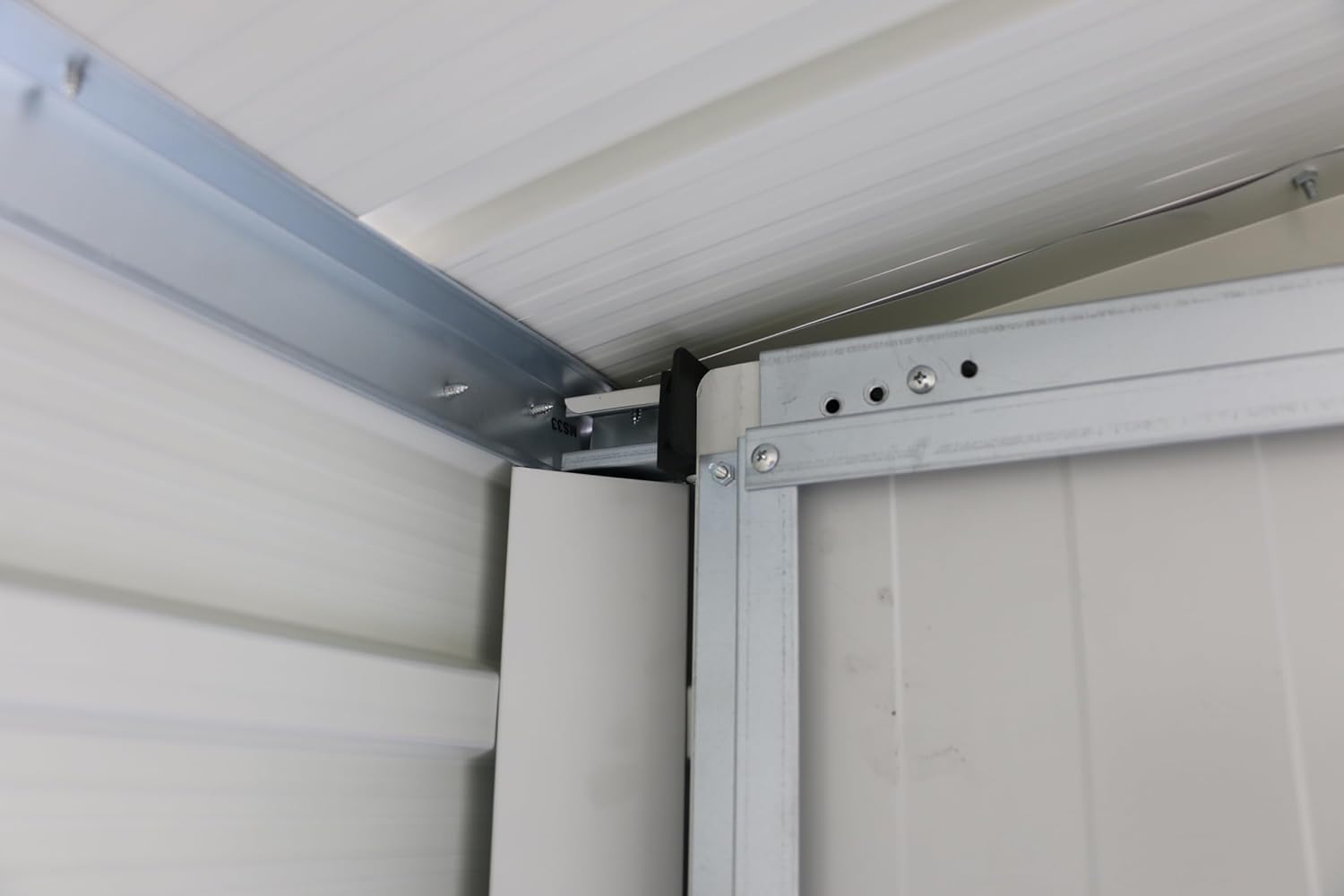 Duramax - Alpine - 10x8 - abri de jardin métal, toit renforcé, 7,82 m²