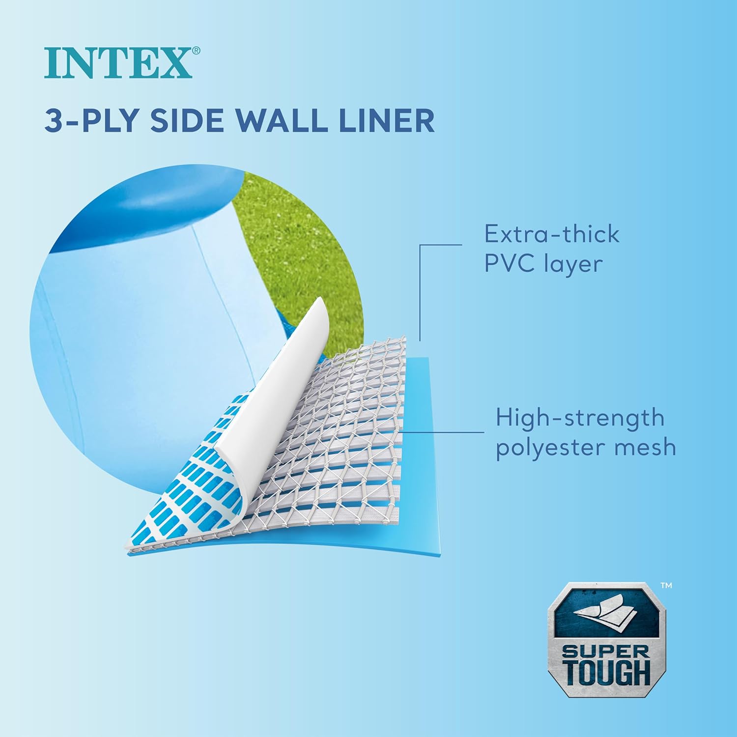 Intex - Easy Set Piscine autoportante - 244x244x76 cm - 2400L - 28110NP