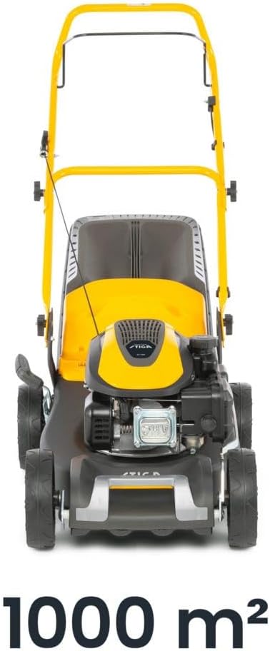 STIGA - Collector 43 - 41 cm - Tondeuse thermique, 60 L, 123 cm3, 6 positions
