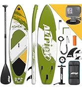 ALLPICK Premium SUP Board Set | Stand Up Paddle Board Gonflable 320 cm | Avec caméra universelle...