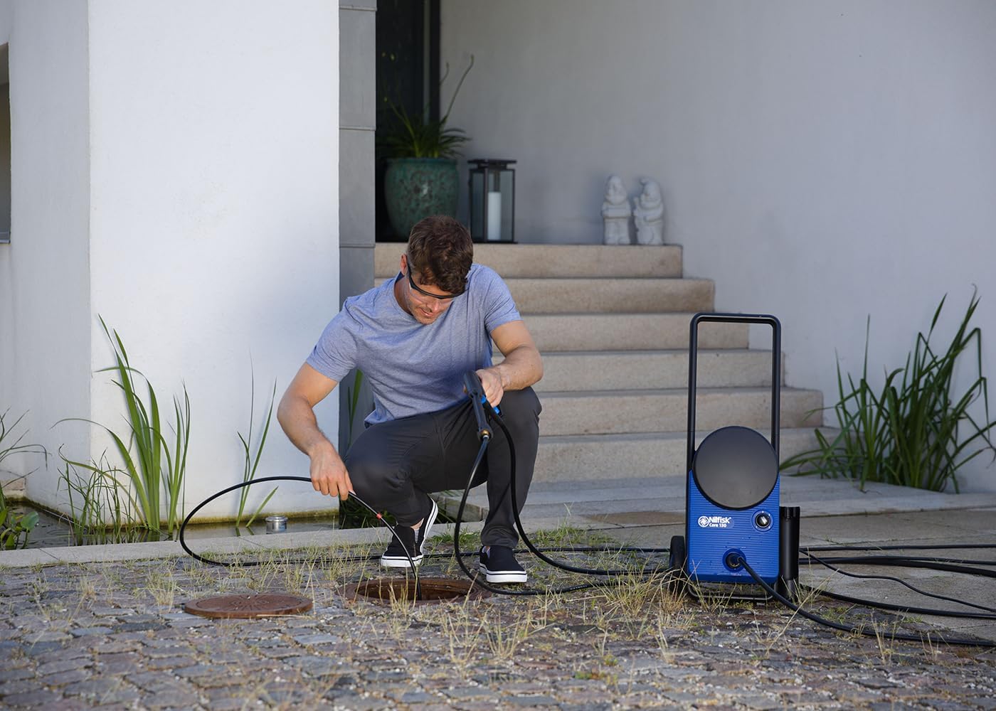 Nilfisk - Core 130 - compact, 1500W, PowerControl, 130 bars, extérieur - 128471256