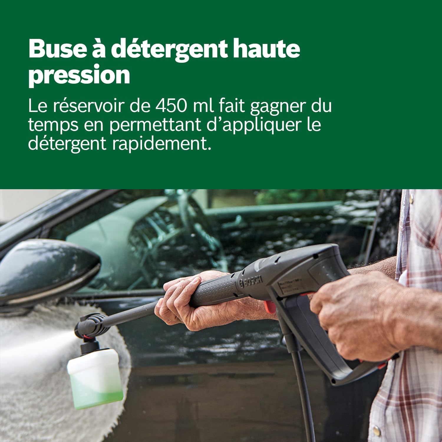 Bosch - UniversalAquatak 130 - 1700W, 130 Bar, 380 l/h, tuyau 6m