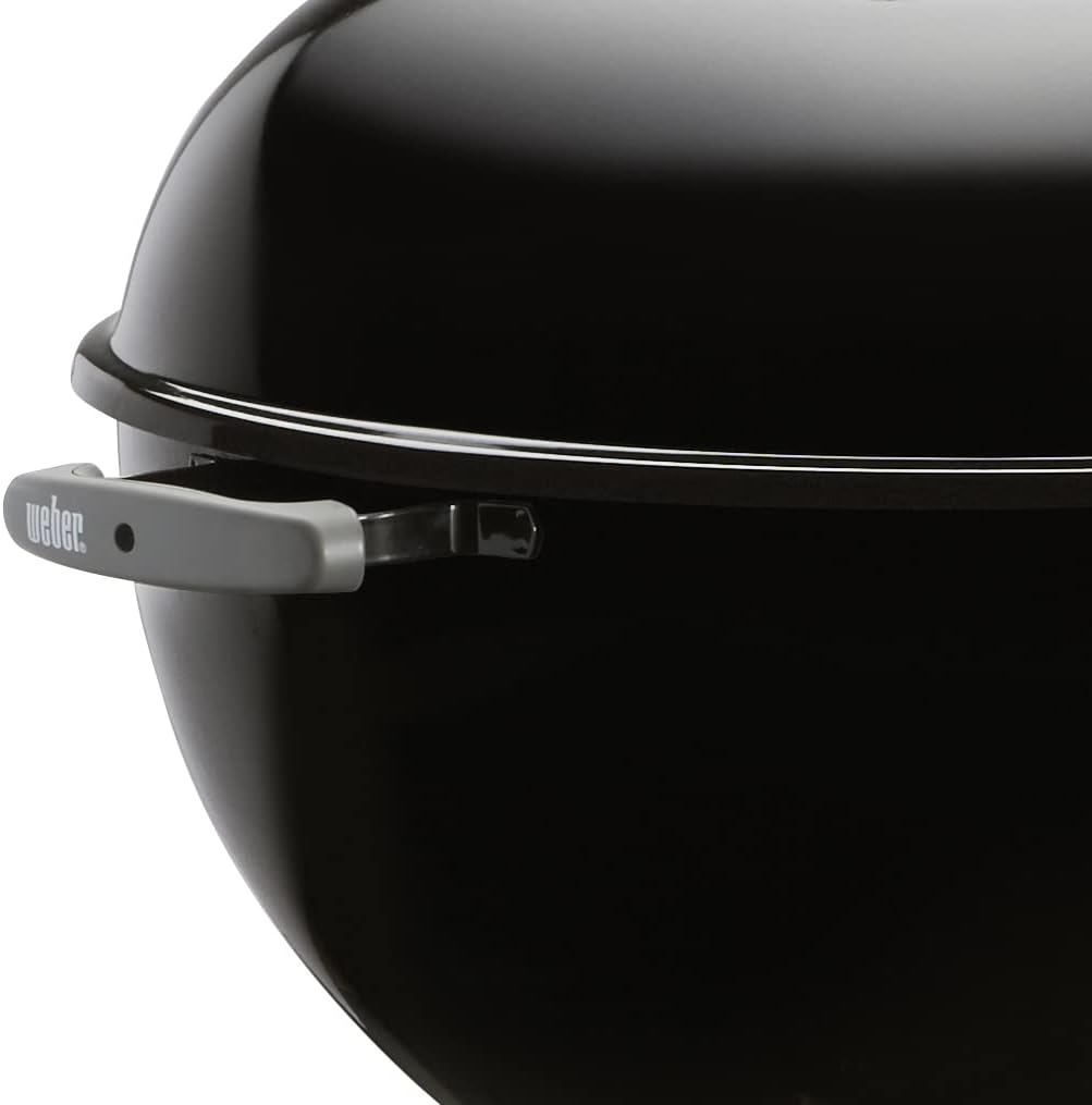 Weber - Original Kettle série - 47 cm - acier émaillé, nettoyage One-Touch, thermomètre, trépied, noir E-4710