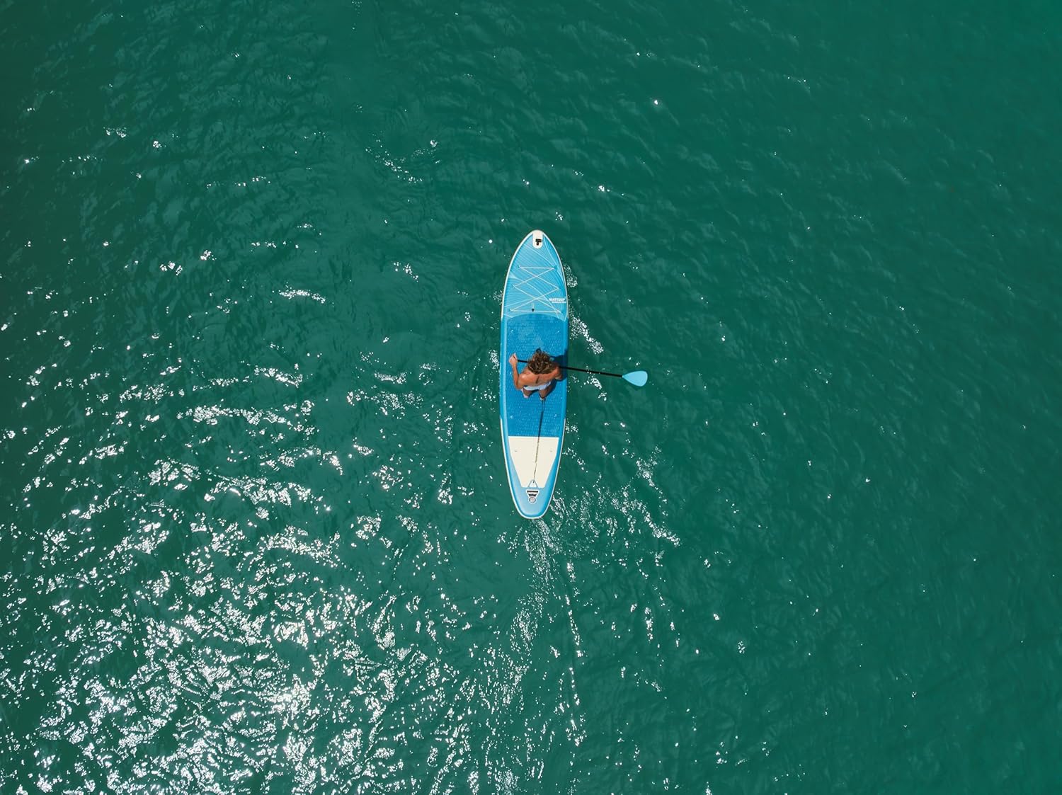 Wattsup - Sup Stand Up Paddle Gonflable - Gamme Essentials - Dropstitch - Pack Complet : Pagaie 2in1 Leash Pompe Sac de Transport