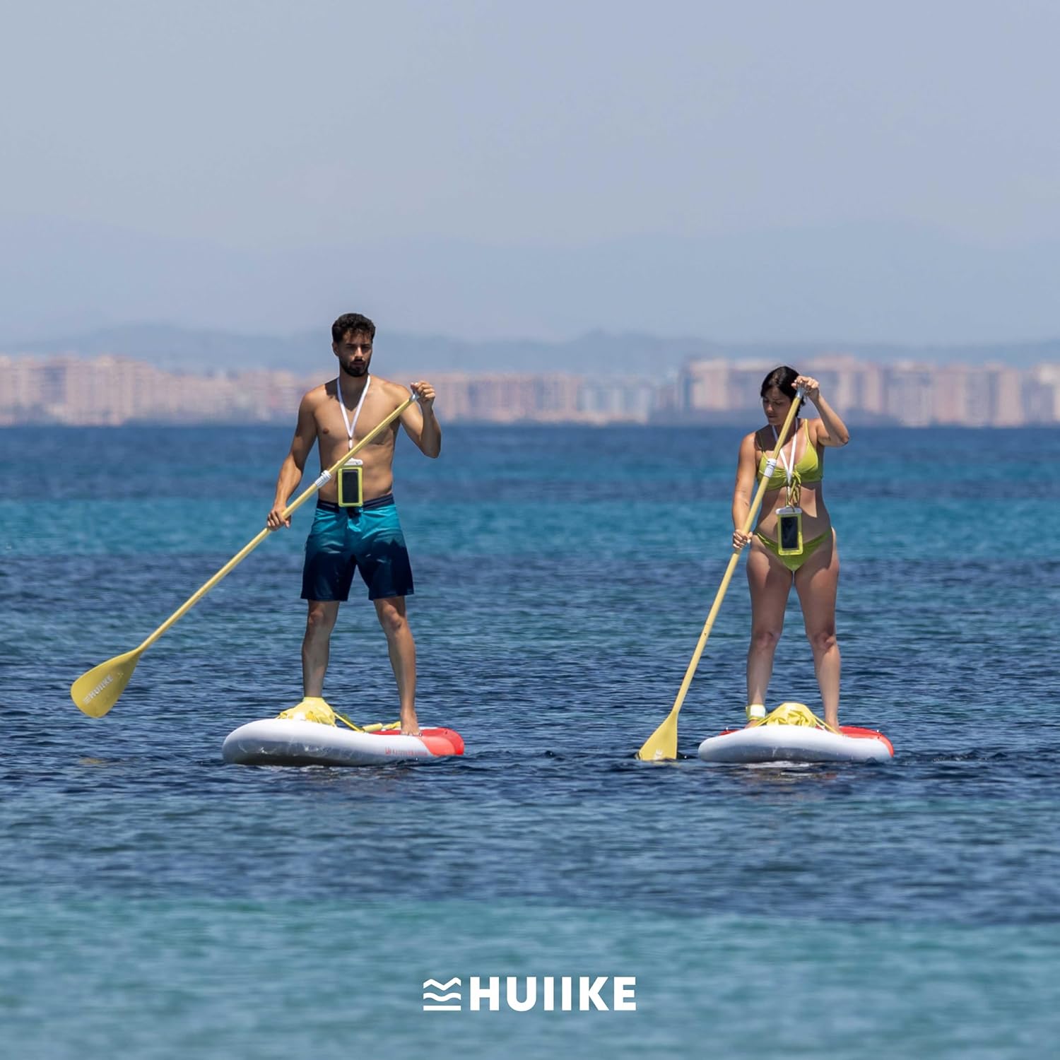 HUIIKE - paddle gonflable adulte - 305x84x15cm - grande stabilité, accessoires inclus