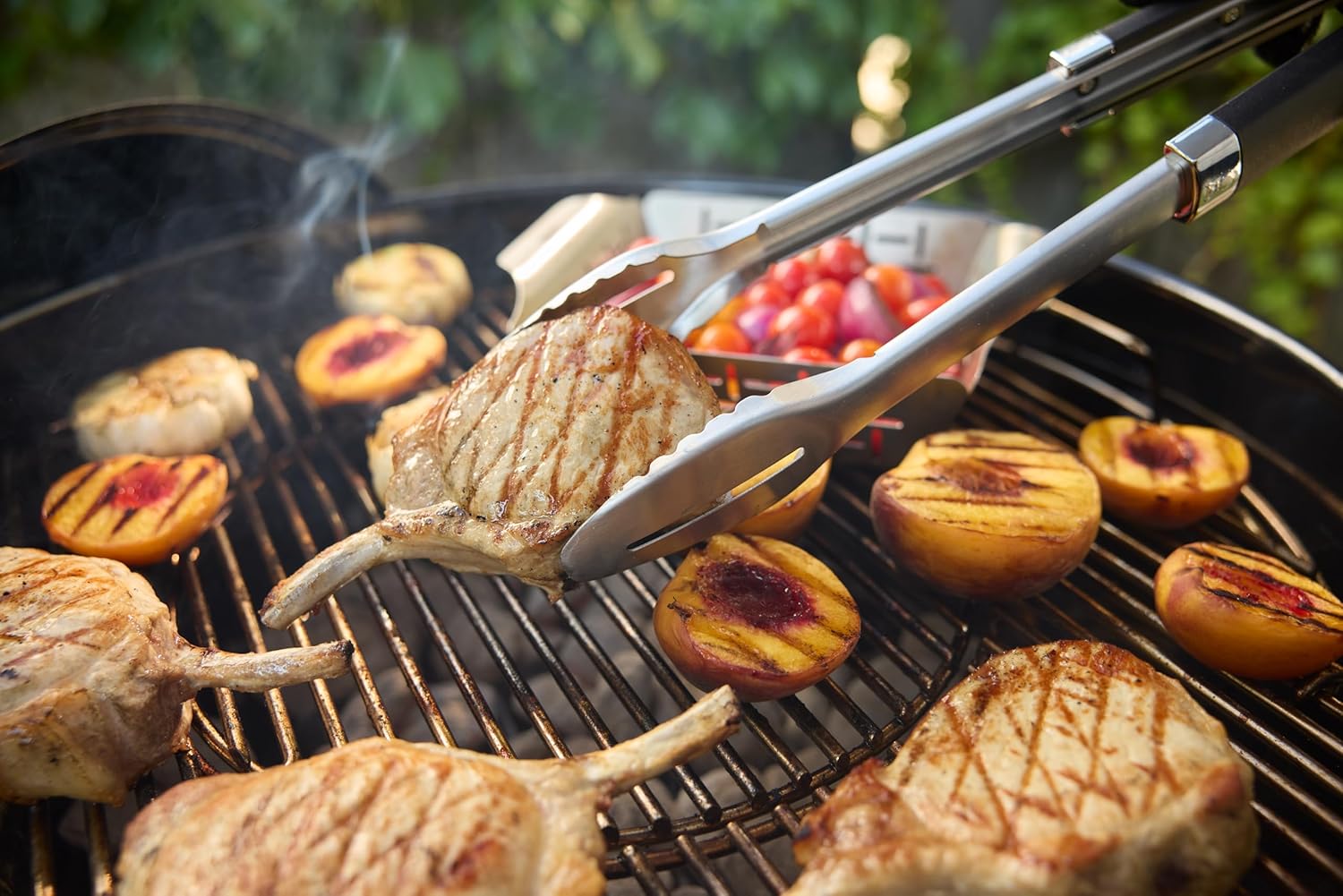 Weber - Original Kettle Premium - 57 cm - barbecue charbon, nettoyage One-Touch, thermomètre intégré
