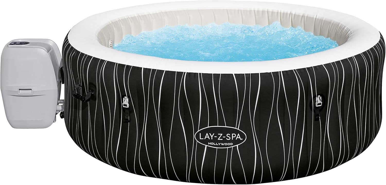 Bestway - LAY-Z-SPA Hollywood - 196x66cm - 4-6 personnes, Airjet