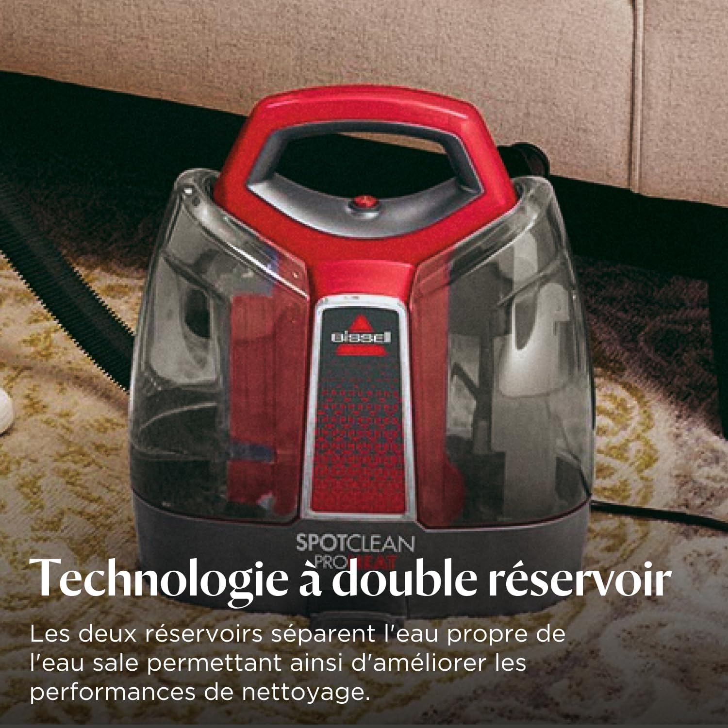 BISSELL - SpotClean ProHeat - compact, 330W, HeatWave - 36988