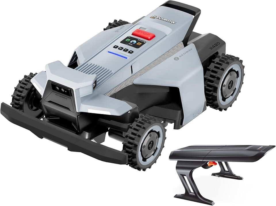 Segway - Navimow X420 - robot tondeuse 4x4, pente 84%, 2000 m², X420