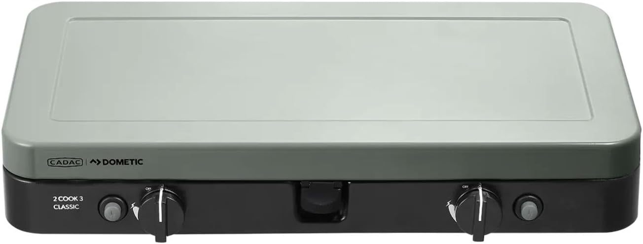 CADAC - 2-Cook 3 - cuisinière portable acier/aluminium - sac inclus - 30mBar