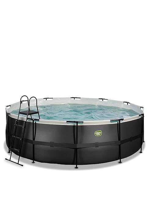 EXIT Toys Piscine Black Leather Ronde 