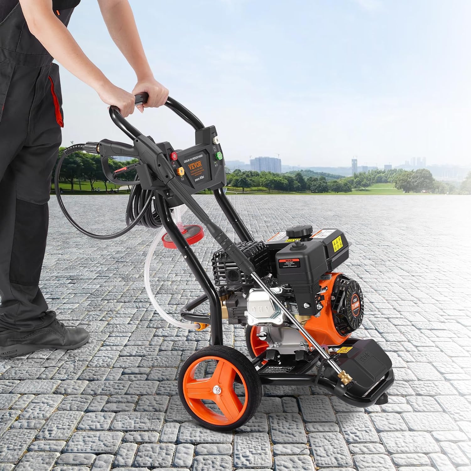 VEVOR - nettoyeur haute pression, 3950 PSI, 10 L/min, pompe cuivre