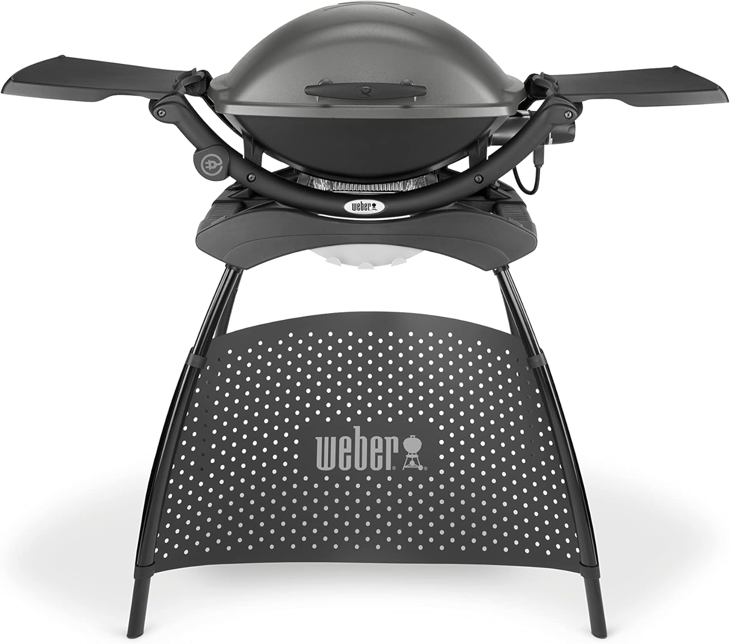 Weber - Q2400 série - 54x39 cm - grille fonte, support et tablettes 55020853