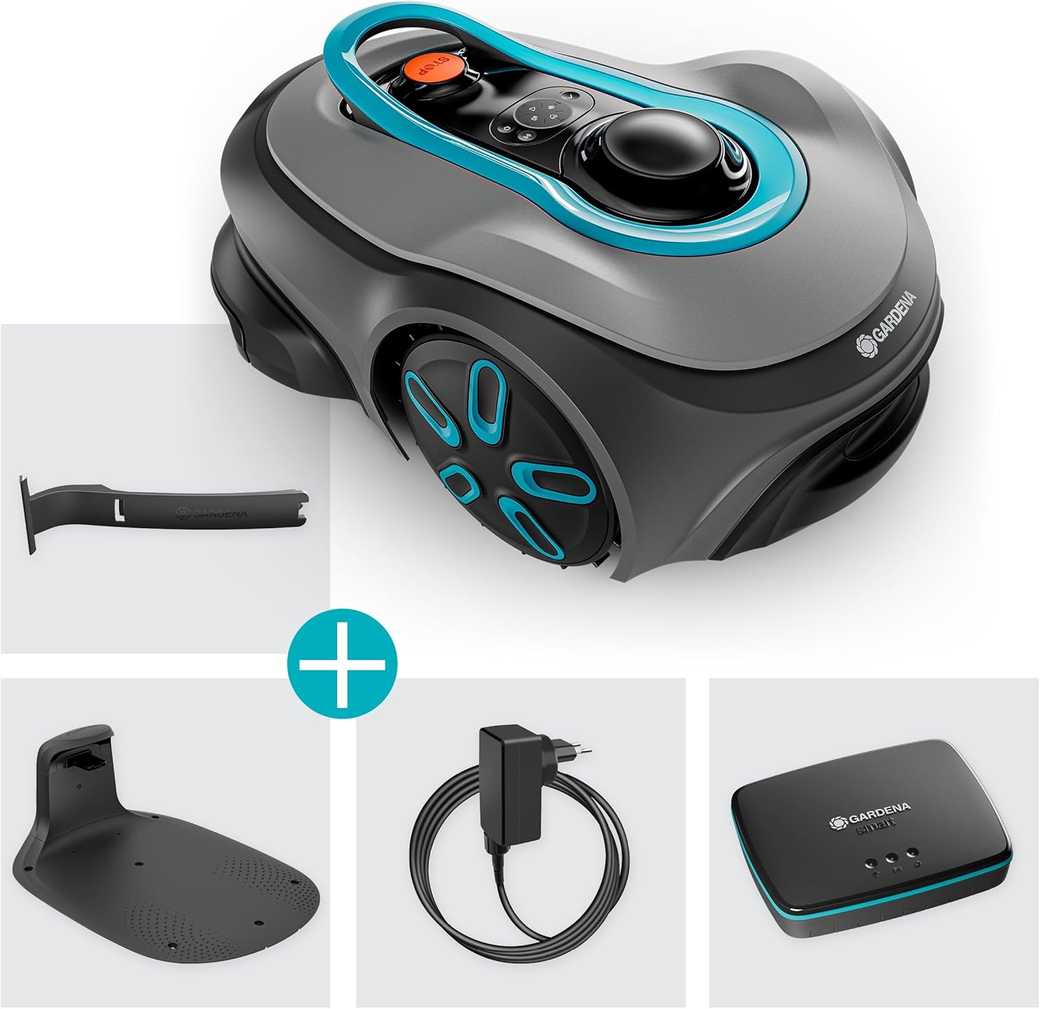 Gardena - Smart SILENO Free Set - 800m² - tondeuse robot silencieuse, sans fil, intelligente, sans fil périphérique - 19