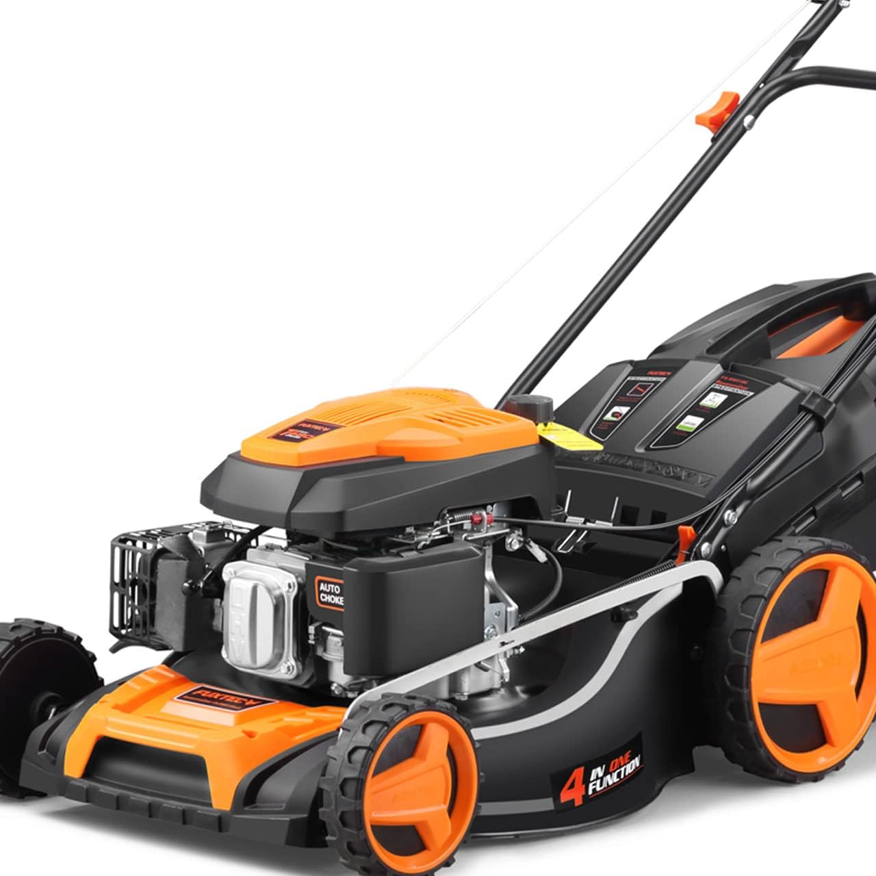 FUXTEC - tondeuse thermique autopropulsée 51cm, 196cm3, mulching, 60L, FX-RM5196